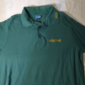 Vintage Champion Notre Dame Irish Polo Shirt